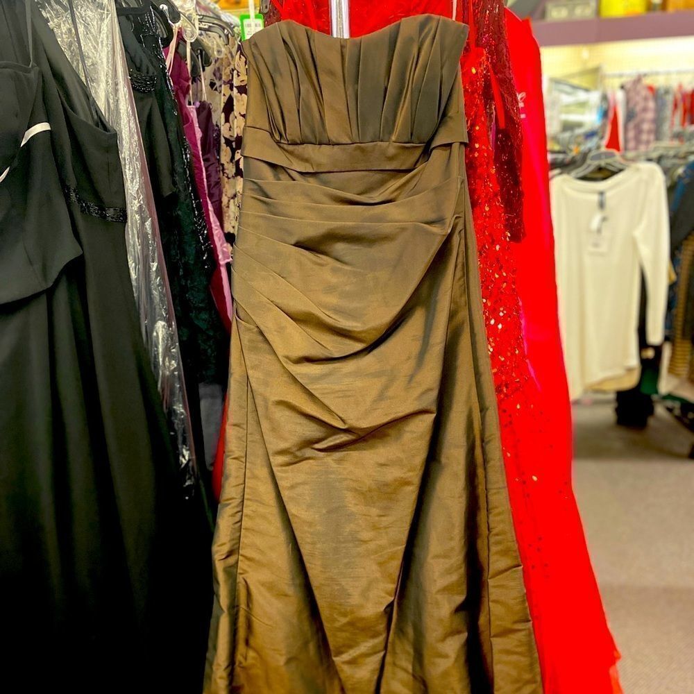 🛍️  B2 Ladies 12 Brown Formal Dress